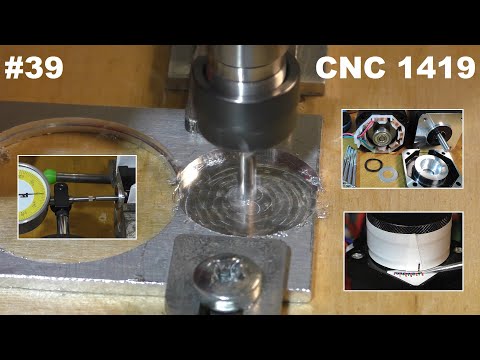 Видео: #39.  CNC 1419 - Устранение люфтов в шаговых моторах и кое что интересное.