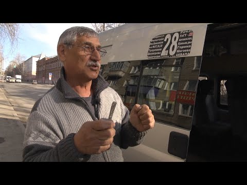 Видео: Водитель маршрутки в Ульяновске спас пассажира