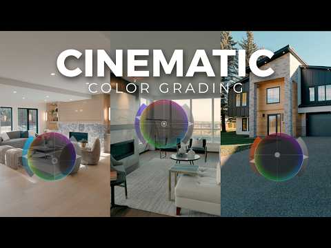 Видео: Как профессионально выполнить цветокоррекцию видеороликов о недвижимости