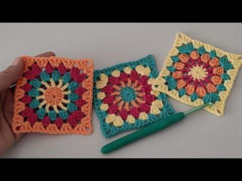 Видео: как связать стильный и удобный для начинающих узор «Бабушкин квадрат»