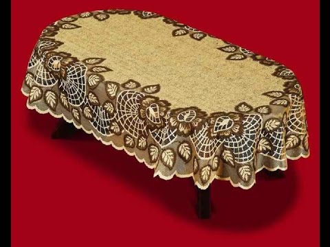 Видео: Скатерть в современном интерьере  Красивые скатерти