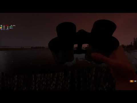 Видео: BULT - hunting simulator, утрянка в засидке с чучелами и манком, потом охота с лодки.