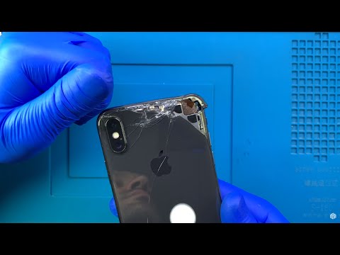 Видео: Это разрушено! Работает ли iPhone X после замены экрана и корпуса?