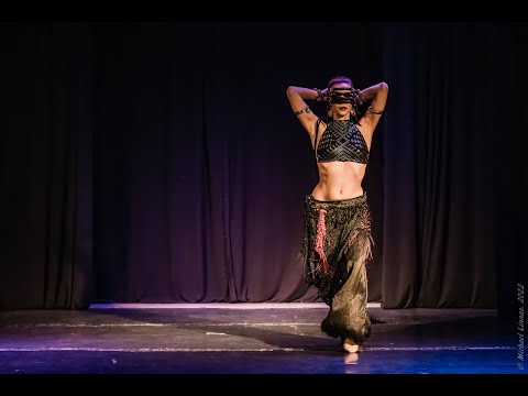 Видео: Milana (Oksana Pelyak) - tribal fusion bellydance - Отчетный концерт Центра трайбл-культуры 2022