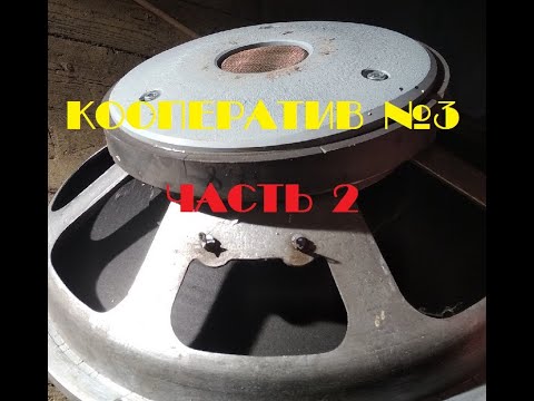 Видео: Динамики 15" клон EVM (КООПЕРАТИВ №3) Ч.2