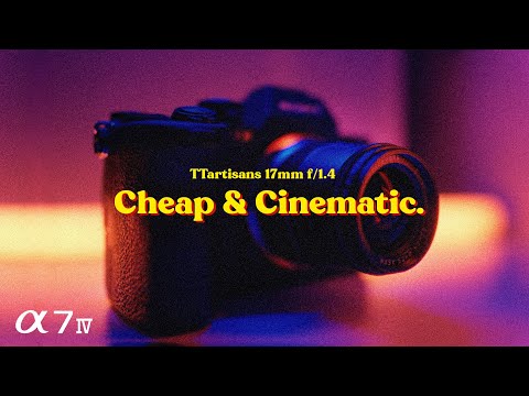 Видео: КИНЕМАТИЧЕСКИЙ ШИРОКОУГОЛЬНЫЙ ОБЪЕКТИВ ЗА 118 ДОЛЛАРОВ (TTartisans 17mm 1.4 + Sony A7IV)