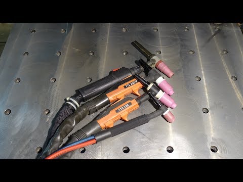 Видео: Мои TIG горелки. Kemppi TTC-250W, Агни-27, WP-20F.