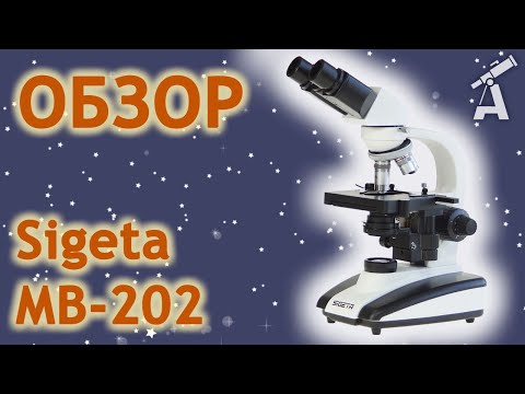 Видео: Обзор микроскопа Sigeta MB-202