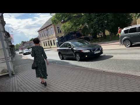 Видео: Тукумс прогулка по исторической части города.#латвия #городтукумс#тукумслатвия