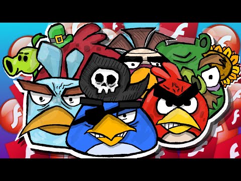 Видео: Поразительный мир Flash-игр по Angry Birds!