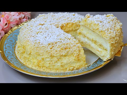 Видео: Боже как вкусно! Привезла рецепт из Франции! За Копейки два  раза круче чем Наполеон и Медовик .