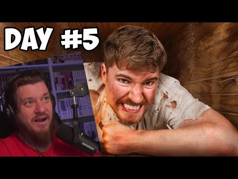 Видео: Я Провел 7 Дней Погребенный Заживо | РЕАКЦИЯ НА MrBeast