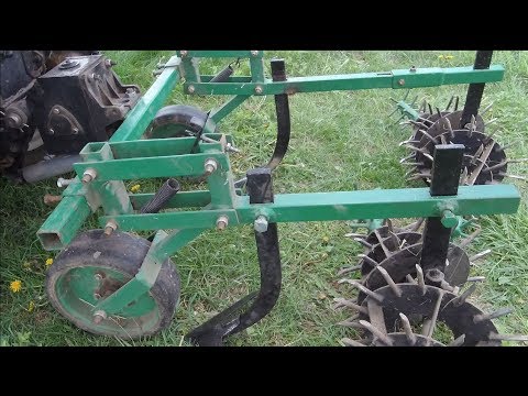 Видео: Размеры самодельного междурядного культиватора.