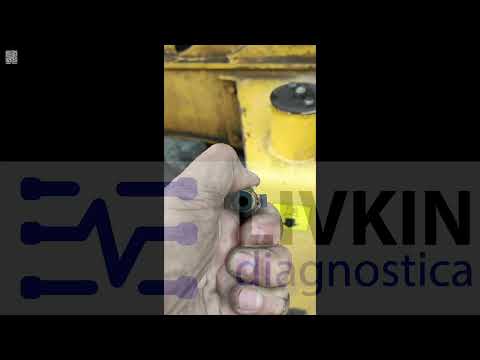 Видео: NEW HOLLAND LB115.B 2008г. Стучит двигатель, сизый дым периодически. У Владимира Королюка.
