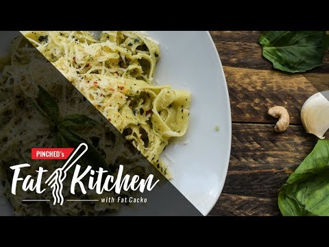 Видео: S01 EP07 Fat Kitchen - Таљатели со домашно песто /Cook from the book/Tagliatelle with homemade pesto