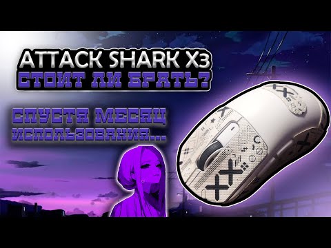 Видео: Attack Shark X3 СПУСТЯ МЕСЯЦ ИСПОЛЬЗОВАНИЯ!!! ТАК ГОДНО или НЕТ?!