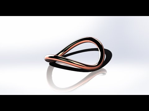 Видео: Видеоуроки SolidWorks. Построение обруча