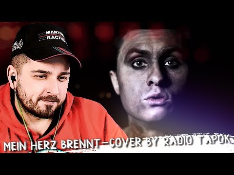 Видео: HARD PLAY СМОТРИТ RADIO TAPOK RAMMSTEIN MEIN HERZ BRENNT COVER