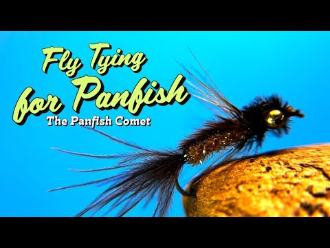 Видео: Вязание мушек для панфиша — Panfish Comet