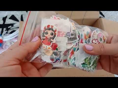 Видео: Распаковка!!!  💖💖💖 Новый поставщик -  ленты🎀, серединки🔥!
