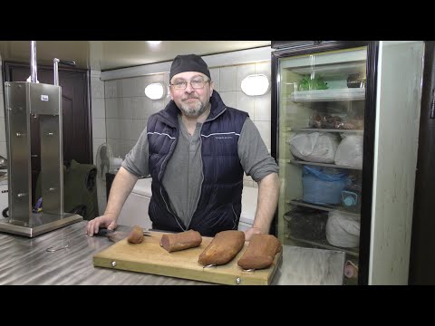 Видео: ДОМАШНИЙ КАРБОНАД сырокопчёный это вкусно МЯСНЫЕ ДЕЛИКАТЕСЫ