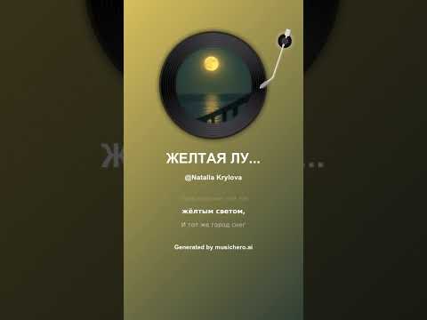 Видео: ЖЕЛТАЯ ЛУНА.  На стихи Валентина Куклева. #russianbay #музыка