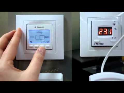 Видео: Программируемый терморегулятор Terneo Pro, настройка