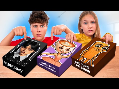 Видео: НИКОГДА не ОТКРЫВАЙ БОКСЫ TUNG TUNG TUNG SAHUR и Wednesday в 3:00 ночи