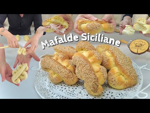 Видео: ТИПИЧНЫЙ СИЦИЛИЙСКИЙ ХЛЕБ, только МАНА ИЗ ТВЕРДОЙ ПШЕНИЦЫ И КУНЖУТ.