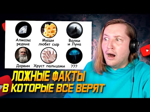 Видео: Ложные факты, в которые все верят - Полезно иногда наполнять мозги (РЕАКЦИЯ) | ТипоТоп