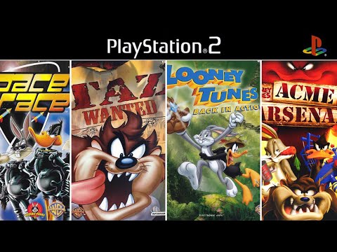 Видео: Игры Looney Tunes для PS2