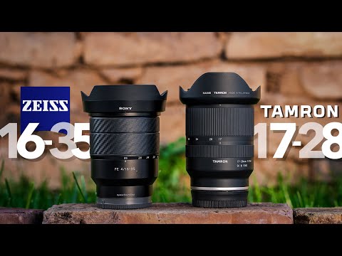 Видео: Tamron 17-28mm f2.8 против Zeiss 16-35mm f4: подробный обзор
