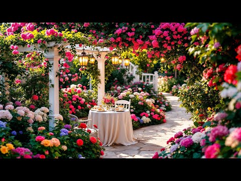 Видео: Совершите виртуальную прогулку по небольшому саду, полному цветов – более 200 невероятно уникальных
