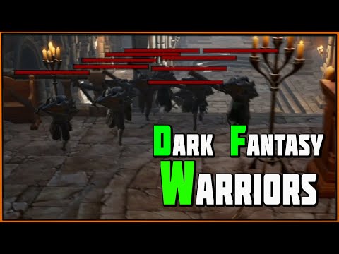 Видео: Очень Deep Dark Fantasy Warriors - это игра слишком коротка...
