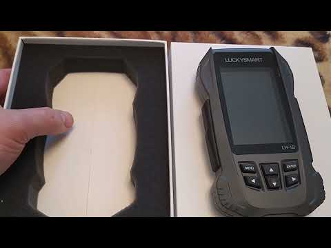 Видео: Меню эхолота LuckySmart LH-1B, почему многие не доверяют китайским эхолотам?