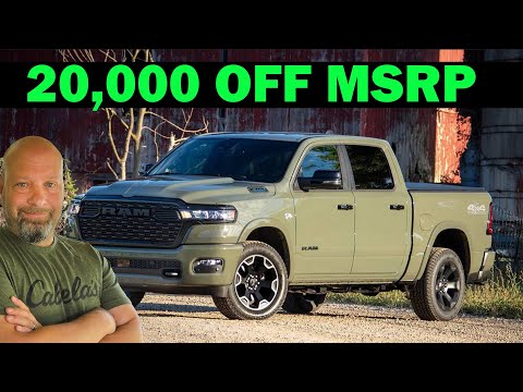 Видео: Скидка 20 000 на новые Ram 1500 прямо сейчас! Выгоднее ли покупать Ram 2026 года, чем 2025?