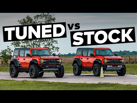 Видео: Сравнение гонок BRONCO RAPTOR // VELOCIRAPTOR 500 от HENNESSEY против Ford Bronco Raptor