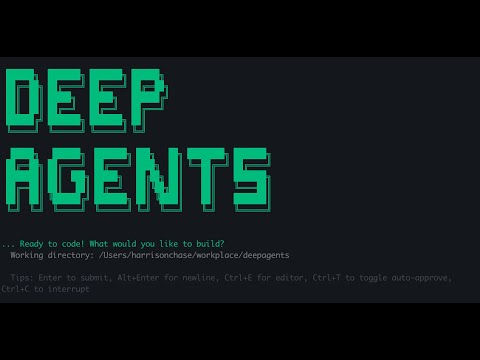 Видео: Deep Agent CLI: Помощник кодирования с памятью