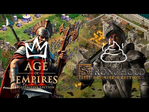 Видео: AOE II - король, а Stronghold - говно? | Сравнение Age Of Empires II DE и Stronghold DE