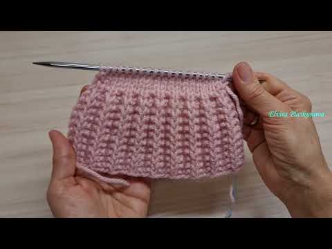 Видео: Вяжем кайму для платья, кофты...низ изделия