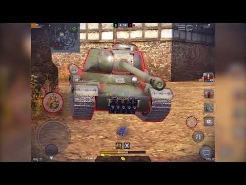 Видео: ИС против Tiger I wot blitz, кто круче? Деды воевали #3.