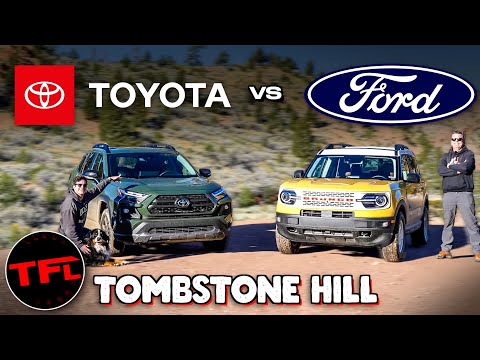 Видео: Ford Bronco Sport против Toyota RAV4 TRD Off-Road: одна из этих машин гораздо лучше на бездорожье!