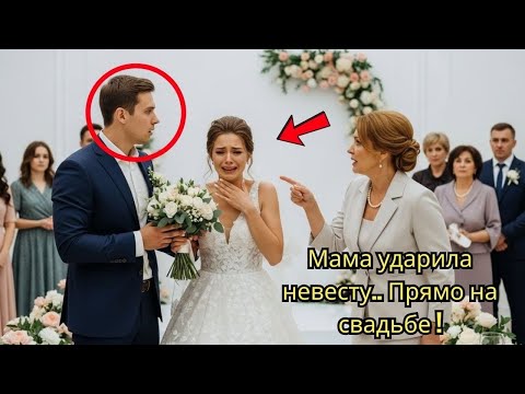 Видео: Мать ударила невесту прямо на свадьбе… Через 30 минут узнала шокирующую правду и рухнула!