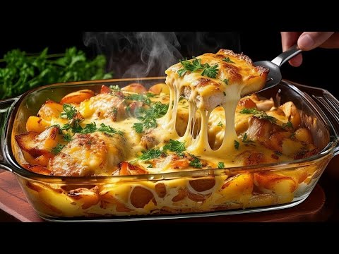 Видео: 🔥Этот рецепт сведет вас с ума! КУРИНОЕ ФИЛЕ с картошкой в духовке!