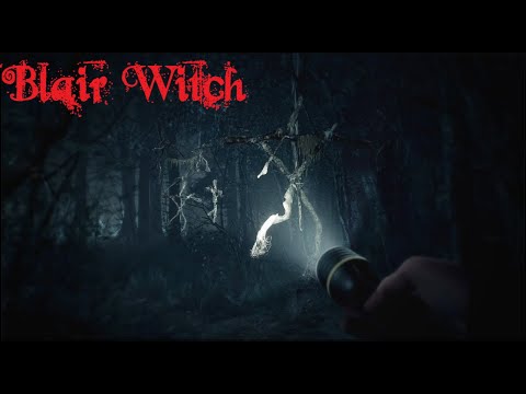 Видео: Охота на ведьм. Прохождение Blair Witch Стрим#1