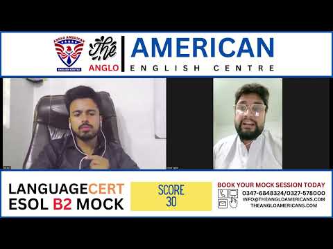 Видео: Пробный тест Languagcert ESOL Communicator B2 | Пробный тест Esol Speaking | GK ELT