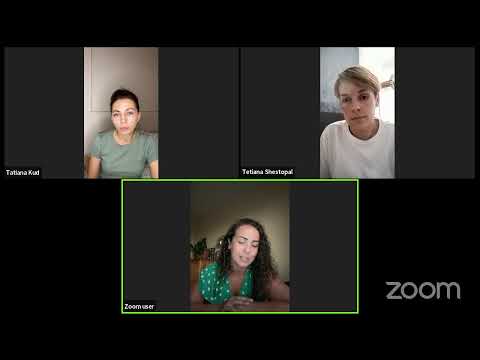 Видео: Zoom Meeting Ярослава Филипчук