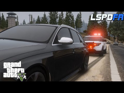 Видео: ДОРОЖНЫЙ ПАТРУЛЬ В GTAV | LSPDFR