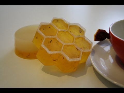 Видео: Мыло с медом, soap with honey