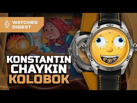 Видео: Оживили сказку! Волшебство на запястье. Обзор часов Konstantin Chaykin Kolobok